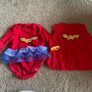 3 month baby wonder women costume